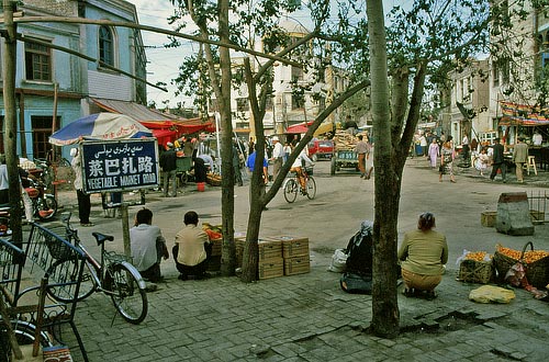 Kashgar, im Uiguren-Viertel