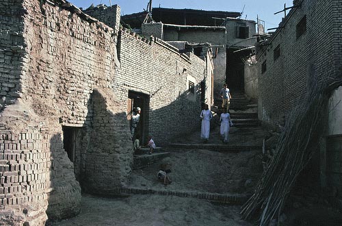 mittelalterlicher Stadtteil von Kashgar