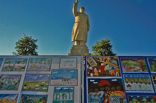 auch in Kashgar: Mao Tse Tung!