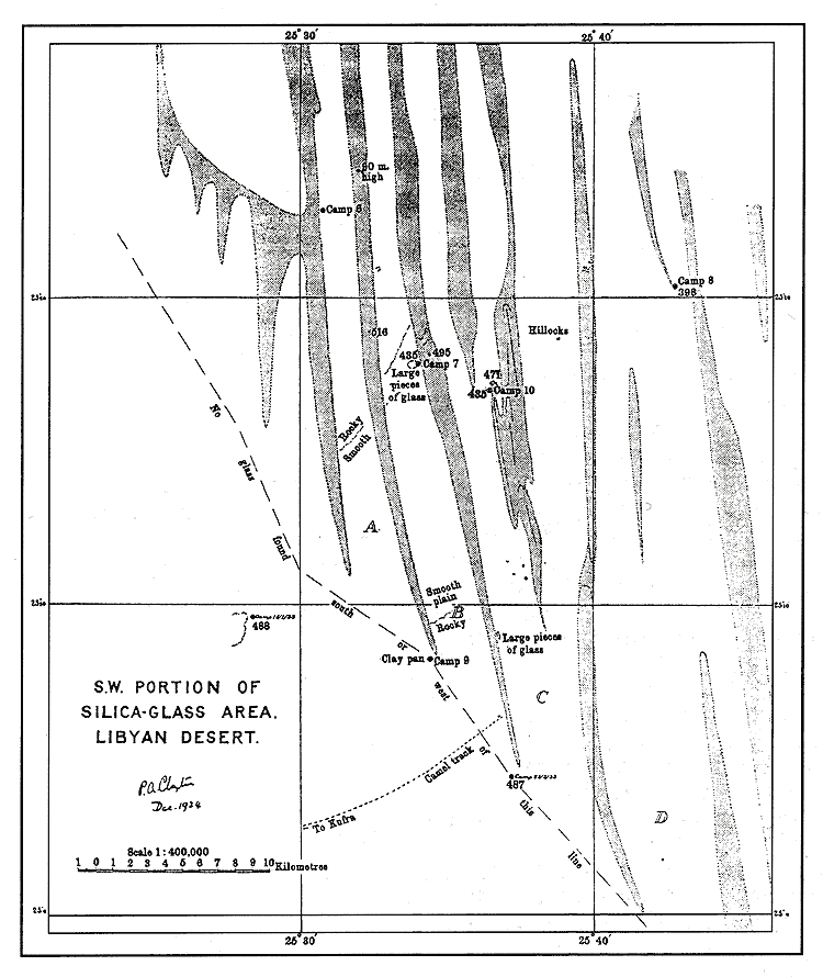Map of LDSG field [Spencer, 1939]