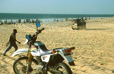 Nouakchot: Strand bei Terjit Vacances