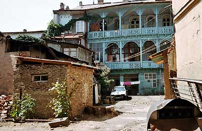 Tbilisi: hier muß noch restauriert werden!
