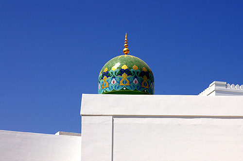 Moscheekuppel in Muscat